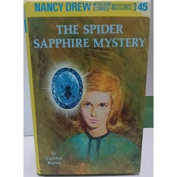 NANCY DREW Glossy Flashlight Series Carolyn Keene Lot  5 HC #s 1 4 8 45 56 - Picture 7 of 8